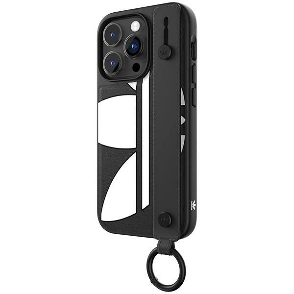 Adidas OR Hand Strap Case iPhone 14 Pro black-white 50214
