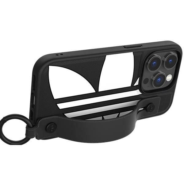 Adidas OR Hand Strap Case iPhone 14 Pro black-white 50214