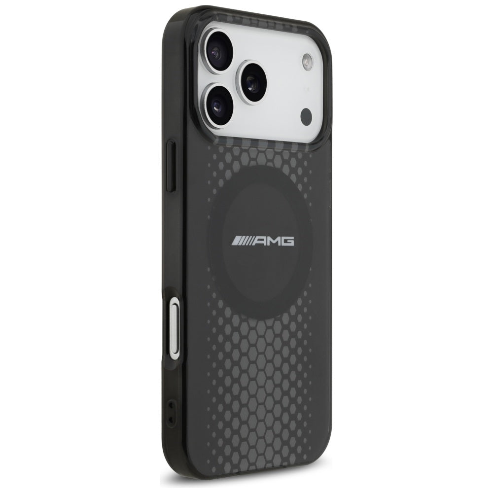 AMG AMHMP17X24HHGPK Double Layer Transparent Graphics MagSafe for iPhone 17 Pro Max black