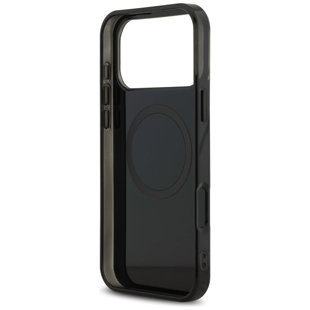 AMG AMHMP17X24HHGPK Double Layer Transparent Graphics MagSafe for iPhone 17 Pro Max black