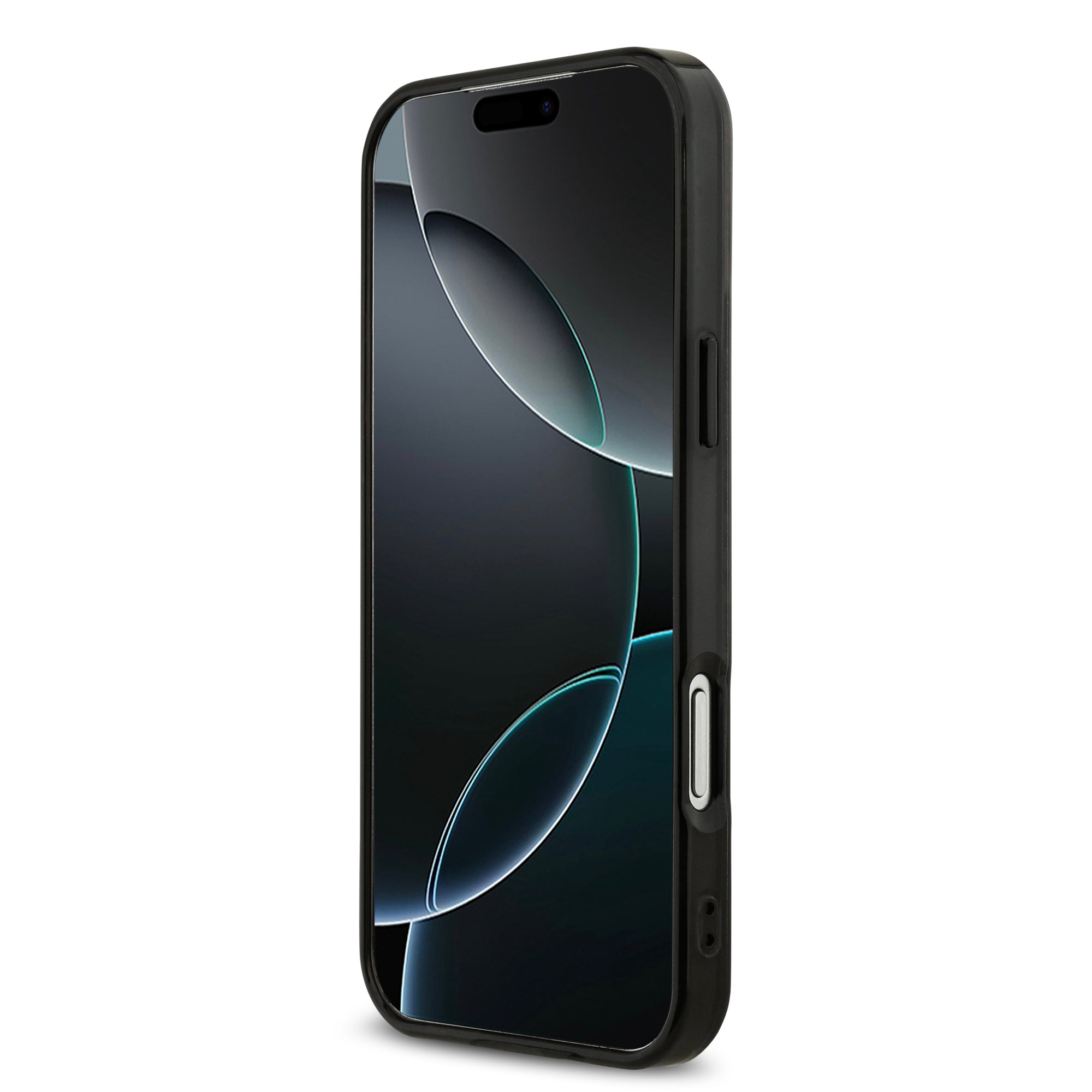 AMG AMHMP17X24HRDKR HardCase MagSafe Rhinestone Transparent Rhombs Black/Red iPhone 17 Pro Max