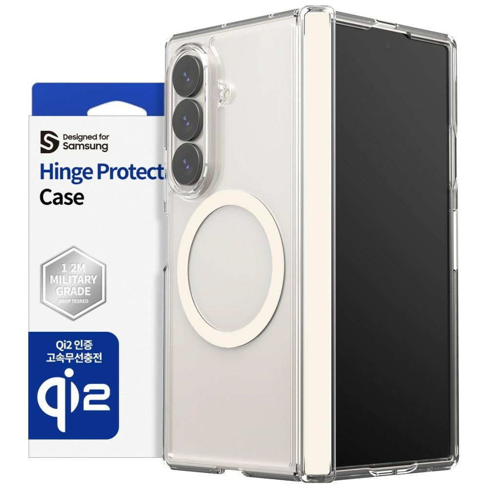 Araree Duple 360 M MagSafe Qi2 Case for Samsung Galaxy Z Fold8 Ultra Cream