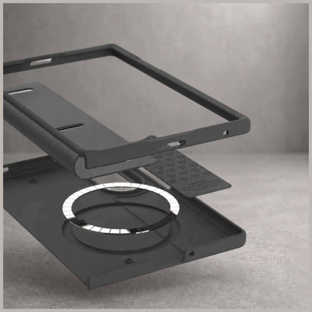 Araree Aero Flex M MagSafe Qi2 case for Samsung Galaxy Z Fold8 black