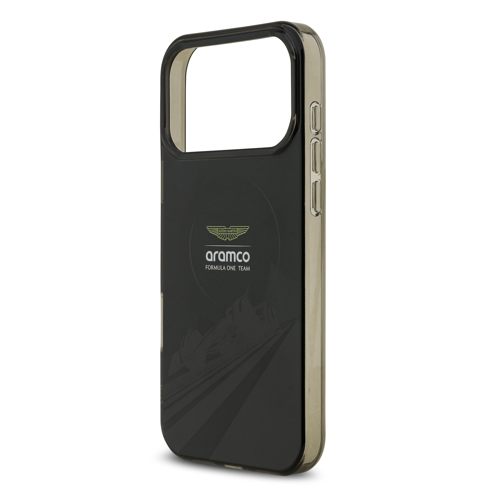 ASTON MARTIN ARHMP17XUF1K F1 HardCase MagSafe IML W/ F1 CAR Black iPhone 17 Pro Max