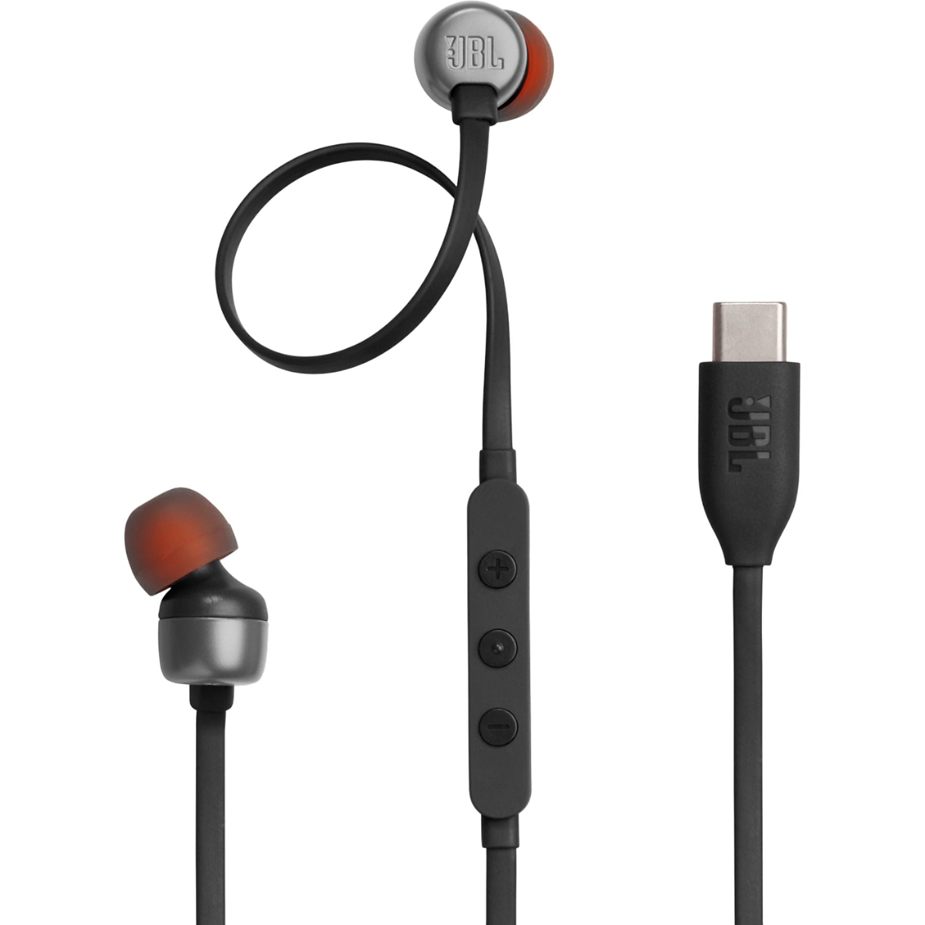 JBL Tune 310C USB-C in-ear headphones Black