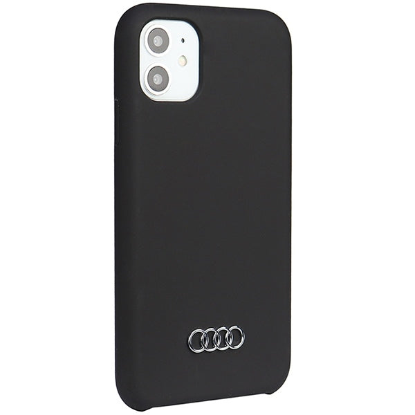 Audi Silicone Case iPhone 12/12 Pro black hardcase AU-LSRIP12P-Q3/D1-BK