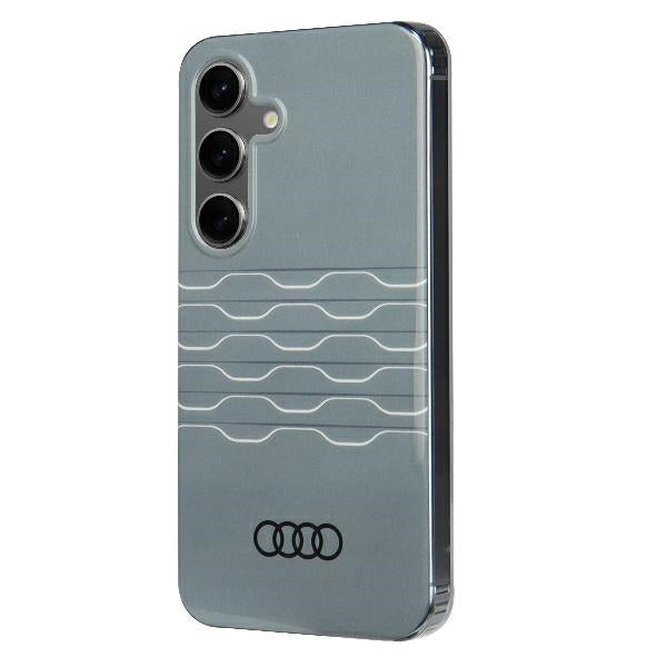 Audi IML Geometric Pattern Case S24 S921 Grey Hardcase AU-IMLS24-A6/D3-GY