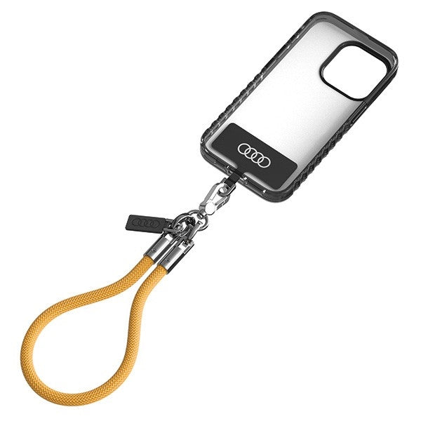 Audi universal phone lanyard 28cm 8mm yellow AU-HSL8-R8/D1-YW