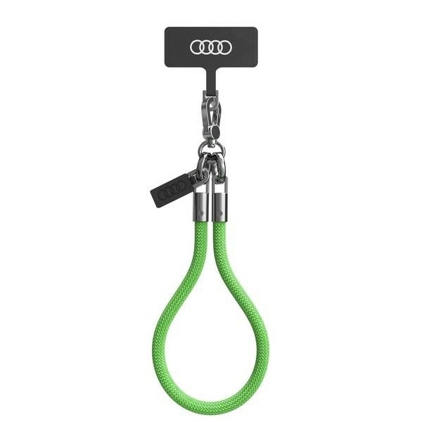 Audi universal phone lanyard 28cm 8mm green AU-HSL8-R8/D1-GN