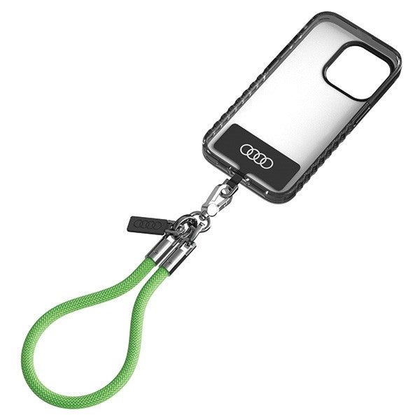 Audi universal phone lanyard 28cm 8mm green AU-HSL8-R8/D1-GN