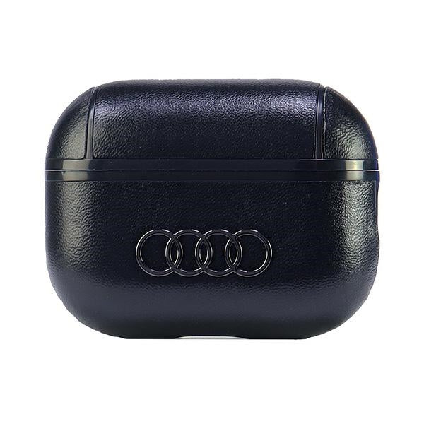 Audi Leather Big Logo AirPods Pro 2 cover black AU-APP2-GT/D3-BK