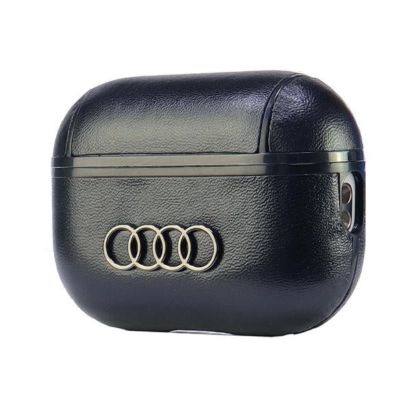 Audi Leather Big Logo AirPods Pro 2 cover black AU-APP2-GT/D3-BK