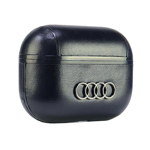 Audi Leather Big Logo AirPods Pro 2 cover black AU-APP2-GT/D3-BK