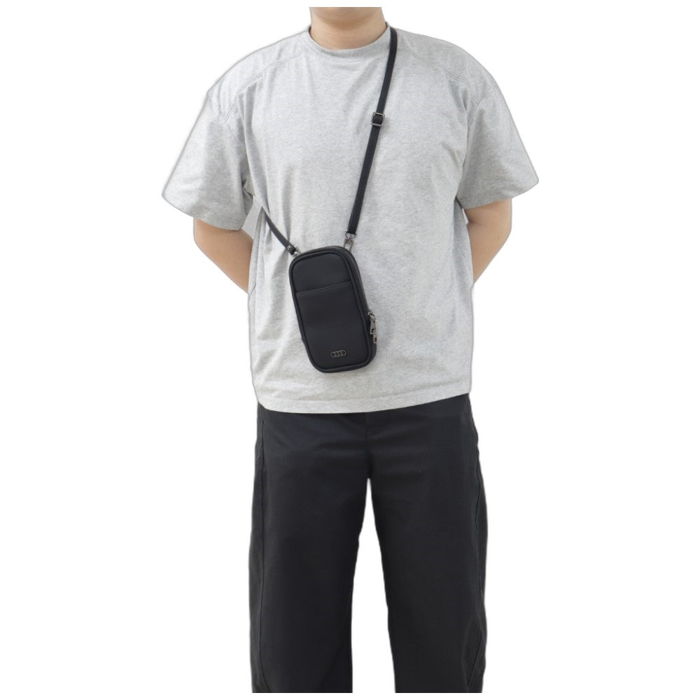 Phone bag Audi GT Microfiber black
