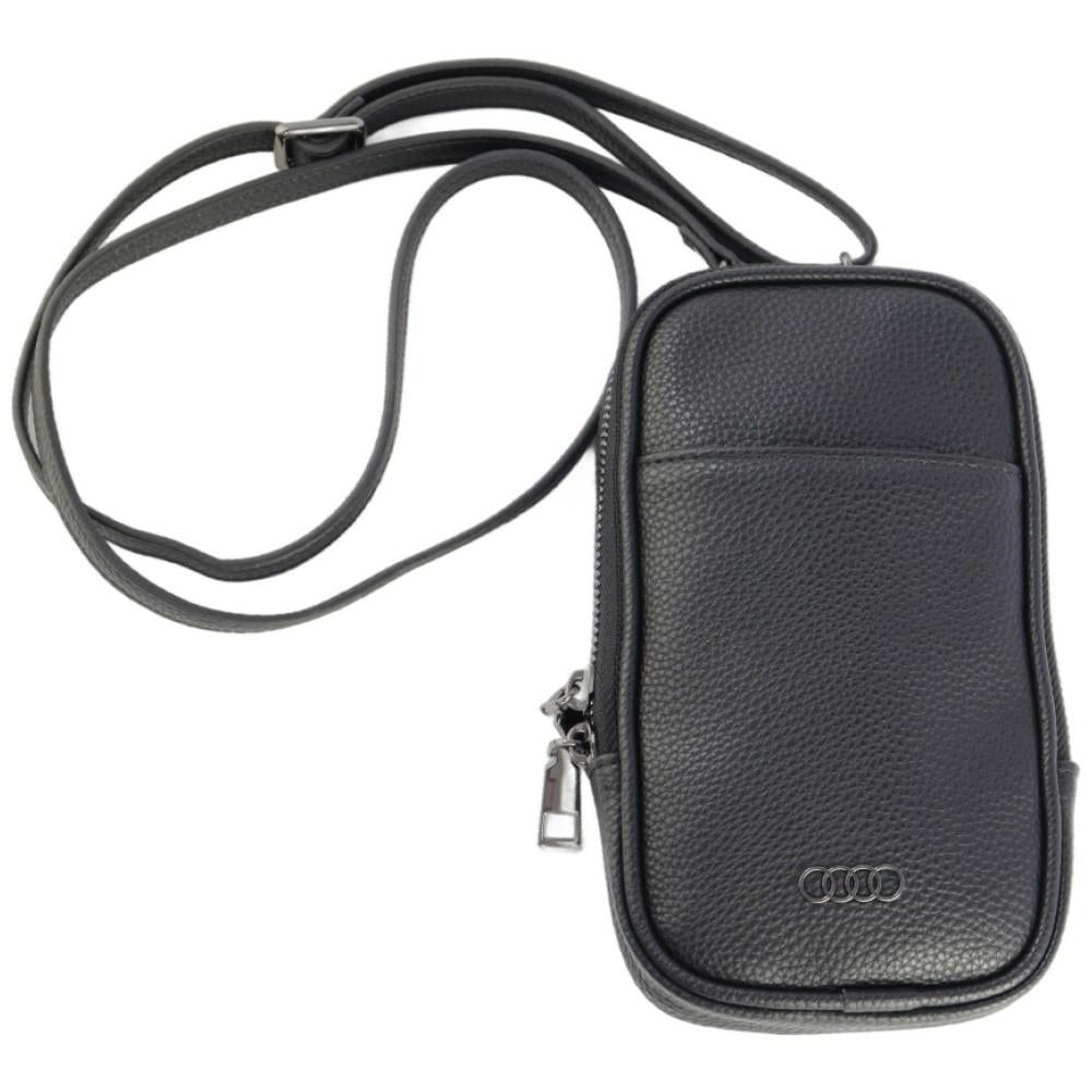 Phone bag Audi A6 Synthetic Leather D2 black