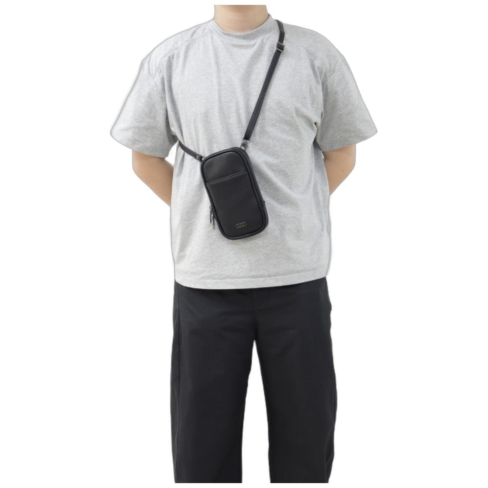 Phone bag Audi A6 Synthetic Leather D2 black