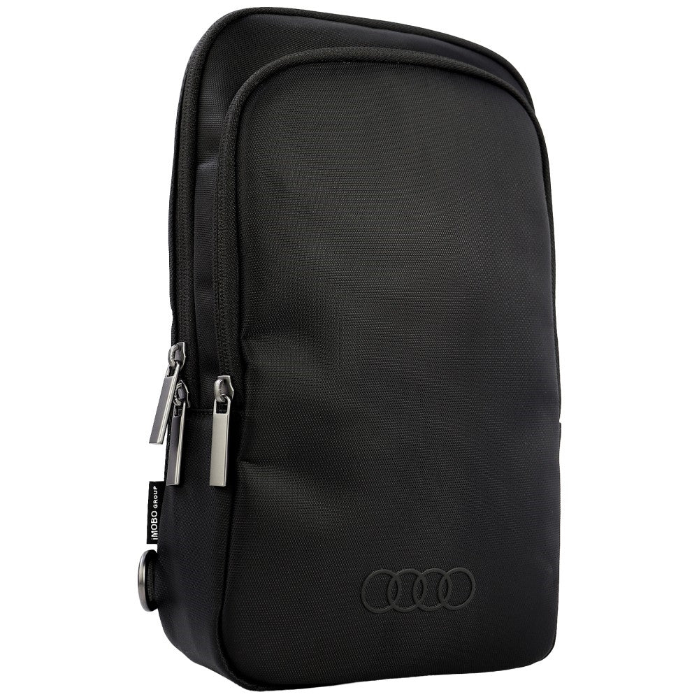 Audi crossbody R8 Jacquard bag black