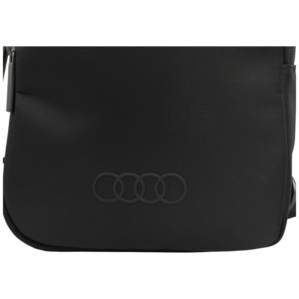 Audi crossbody R8 Jacquard bag black