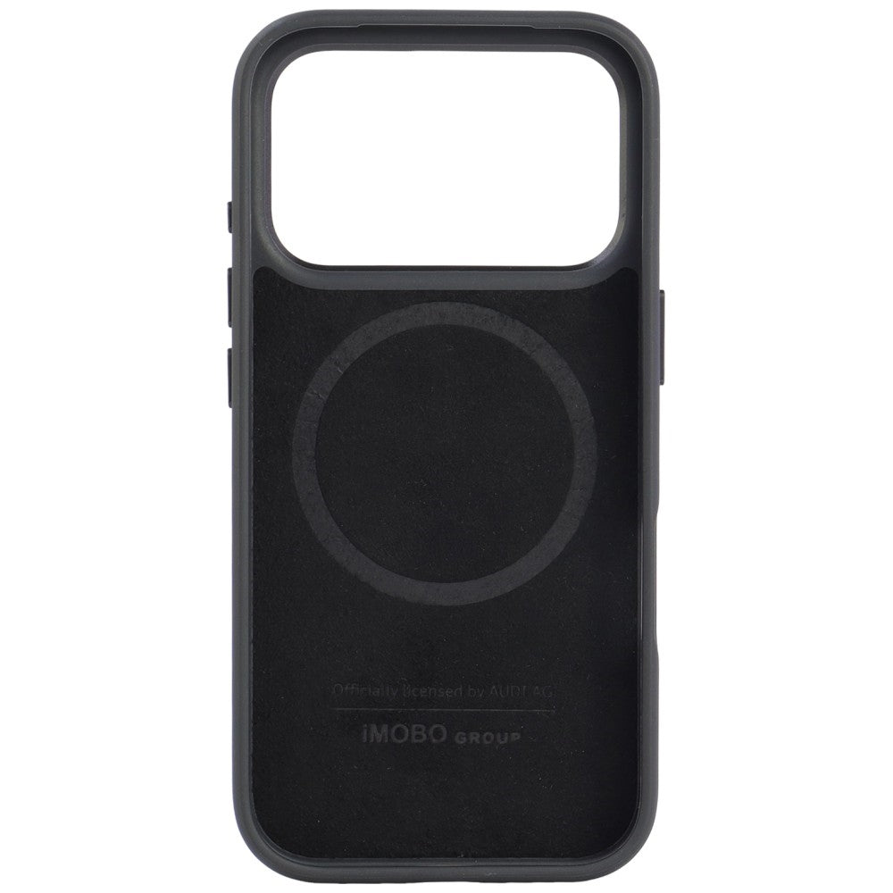 Audi Leather Case MagSafe for iPhone 18 Pro / 17 Pro black