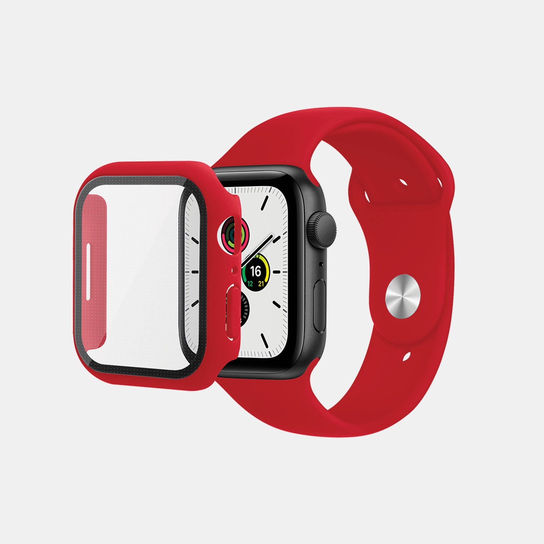 Skech Apple Watch Strap & Case 41 mm Red