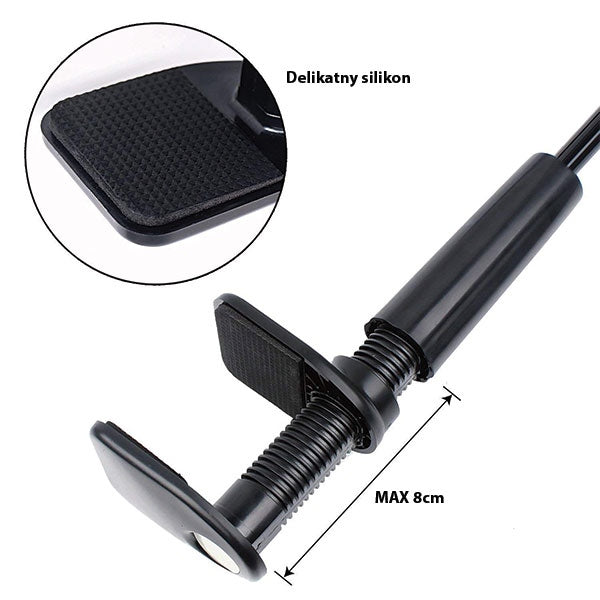 AWEI X3 desk mount 4"-10.5" black long arm