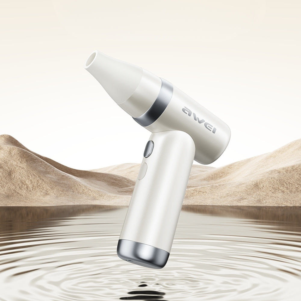 AWEI F40 3-in-1 3300mAh Multifunctional Fan White