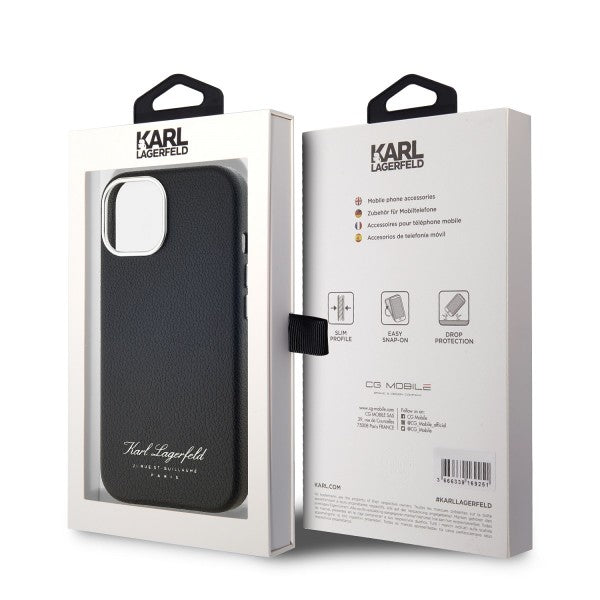 KARL Hardcase FW PU HOTEL RSG Black iPhone 13