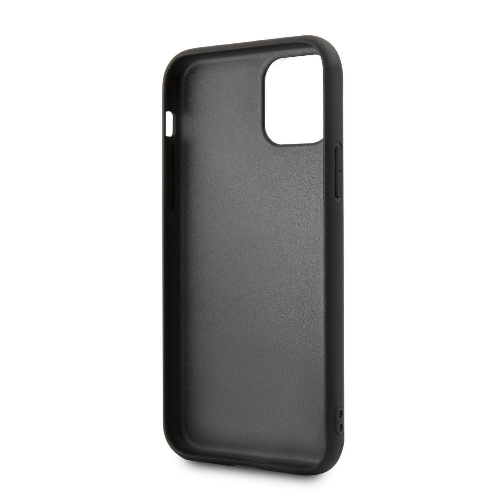 BMW BMHCN58MCARBK iPhone 11 Pro Leather Black Carbon Effect M Collection