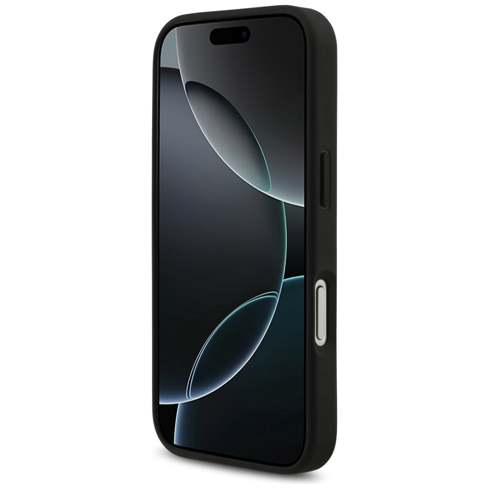 Guess GUHMP17XP4TSDPPSK 4G Strap Triangle Logo MagSafe for iPhone 17 Pro Max black