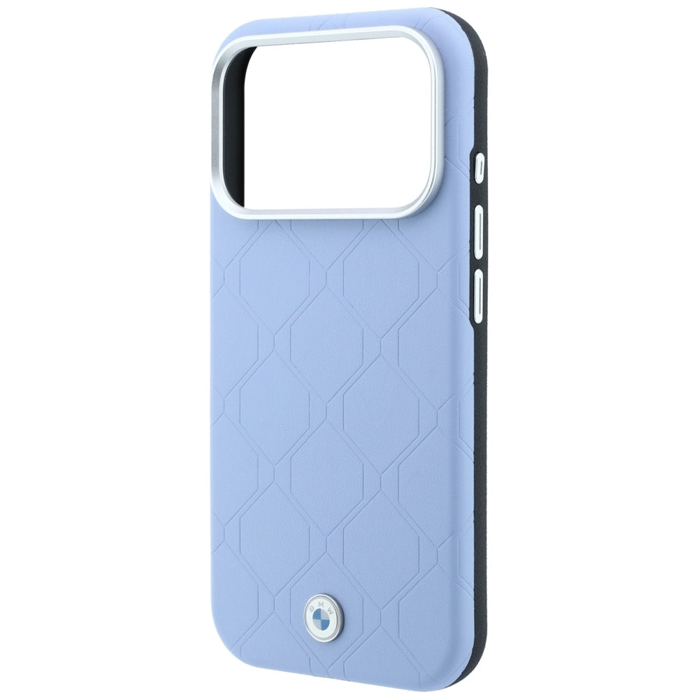 BMW BMHMP18L26SWOWMB Sign Centered Deboss MagSafe for iPhone 18 Pro / 17 Pro Blue