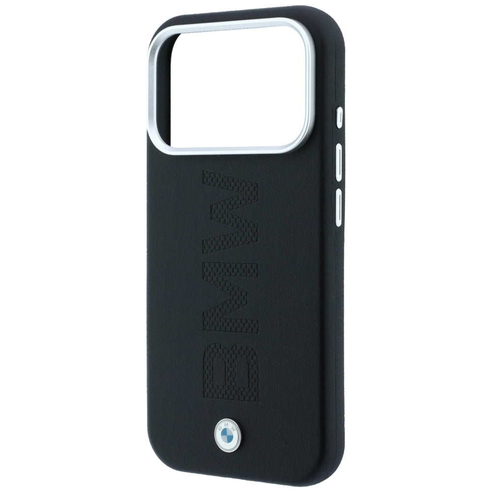 BMW BMHMP18L26SWOWMR Sign Centered Deboss MagSafe for iPhone 18 Pro / 17 Pro Burgundy