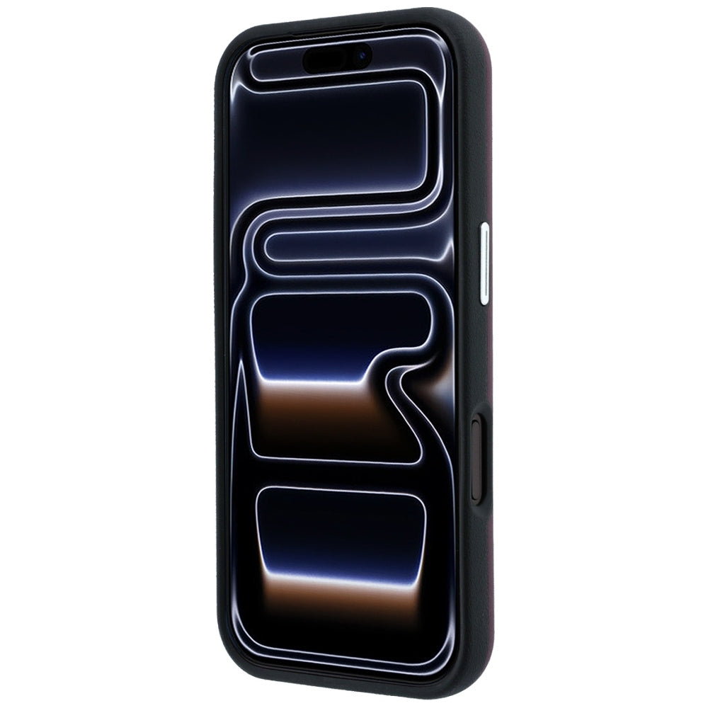 BMW BMHMP18X26SWOWMR Sign Centered Deboss MagSafe for iPhone 18 Pro Max / 17 Pro Max Burgundy