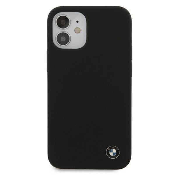 Case for BMW BMHCP12SSILBK iPhone 12 mini black hardcase Silicone Signature