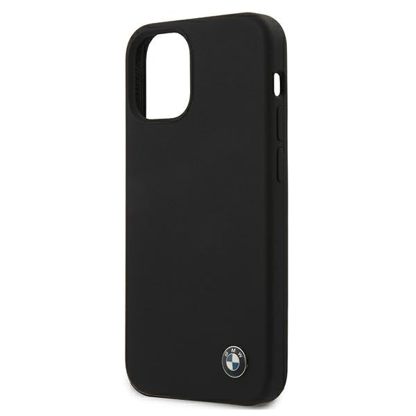 Case for BMW BMHCP12SSILBK iPhone 12 mini black hardcase Silicone Signature