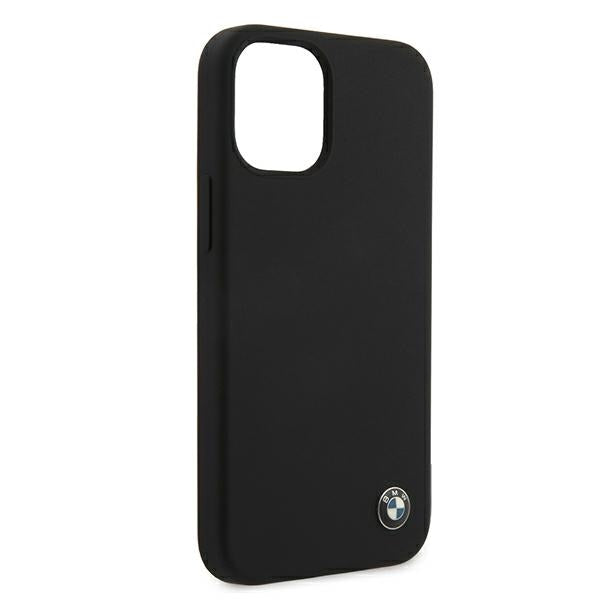 Case for BMW BMHCP12SSILBK iPhone 12 mini black hardcase Silicone Signature