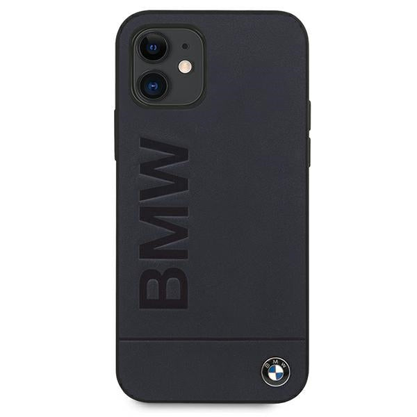 Case for BMW BMHCP12SSLLNA iPhone 12 mini navy hardcase Signature Logo Imprint