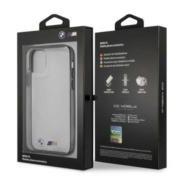 BMW BMHCP12MMBTOK iPhone 12/12 Pro transparent hardcase Sandblast