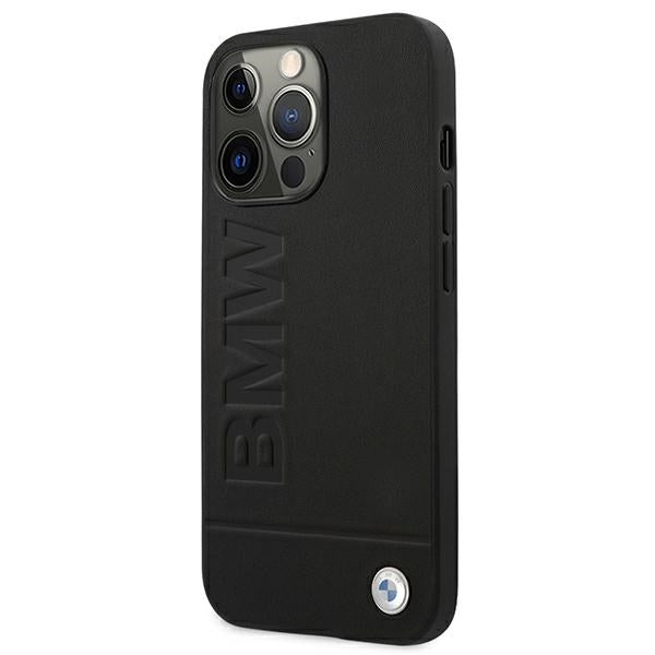 BMW BMHCP13XSLLBK iPhone 13 Pro Max black hardcase Signature Logo Imprint