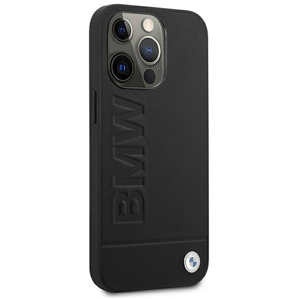 BMW BMHCP13XSLLBK iPhone 13 Pro Max black hardcase Signature Logo Imprint