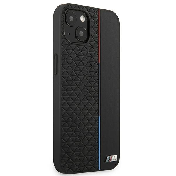 BMW BMHCP13STRTBK iPhone 13 mini black hardcase M Collection Triangles