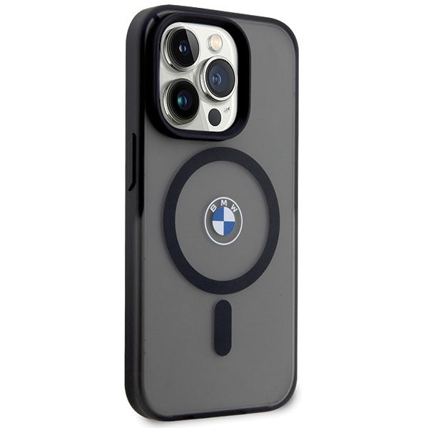 BMW BMHMP14XDSLK iPhone 14 Pro Max black hardcase Signature MagSafe