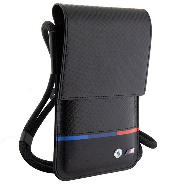 Torebka BMW BMOWBPUCARTCBK Wallet Bag Carbon Tricolor Line