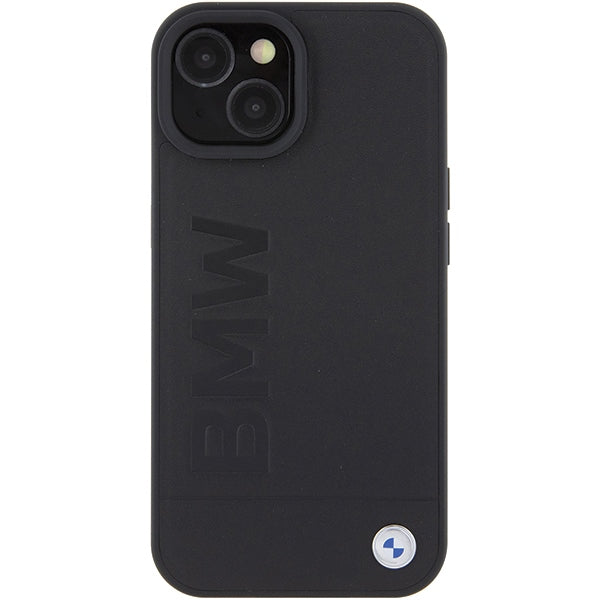 BMW BMHCP15SSLLBK iPhone 15 / 14 / 13 black Leather Hot Stamp