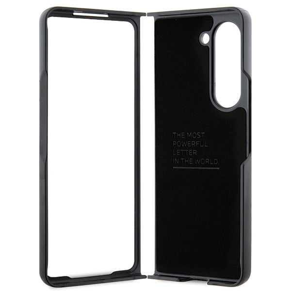 BMW BMHCZFD522NBCK Galaxy Z Fold5 F946 black Leather Carbon