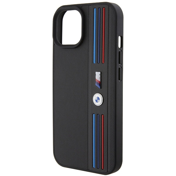 BMW BMHCP15S22PPMK iPhone 15 / 14 / 13 black Tricolor M Collection