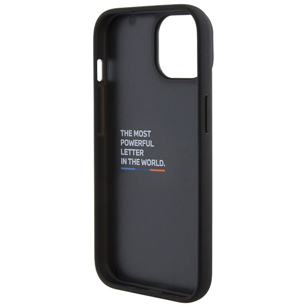 BMW BMHCP15S22PPMK iPhone 15 / 14 / 13 black Tricolor M Collection