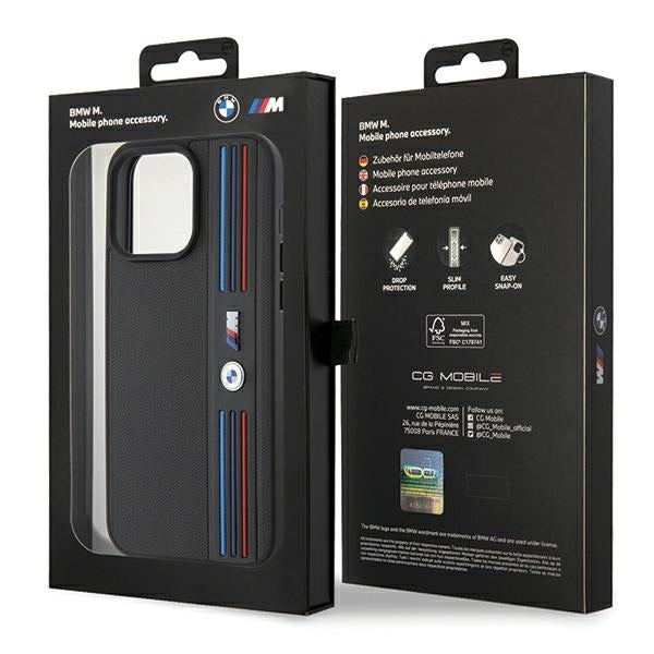 BMW BMHCP15L22PPMK iPhone 15 Pro black Tricolor M Collection