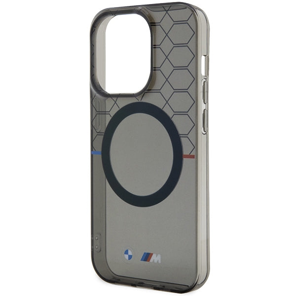 BMW BMHMP13XHGPK iPhone 13 Pro Max  grey Pattern MagSafe