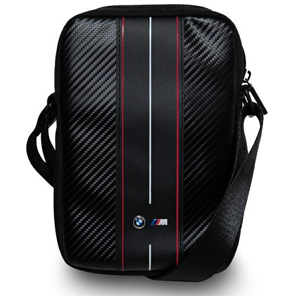 BMW Bag BMTB10COMSCAKR 10" black Carbon Red Stripes