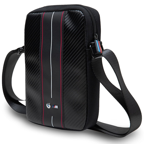 BMW Bag BMTB10COMSCAKR 10" black Carbon Red Stripes